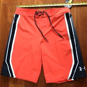 Under armour swim board shorts 34